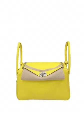 Сумка Hermes Mini Lindy Small Yellow